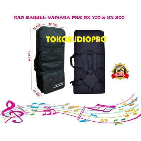 Jual Tas Ransel Keyboard Yamaha Psr Sx Psr Sx Shopee Indonesia