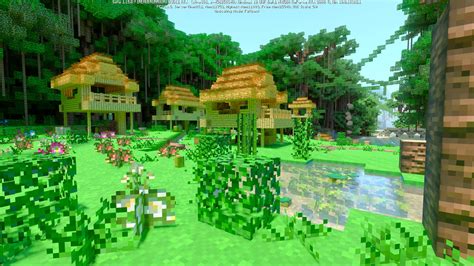 Bamboo Jungle Village Raytracing Minecraft Fan Art 45160125 Fanpop