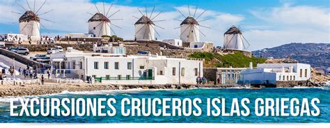 EXCURSIONES CRUCEROS POR LAS ISLAS GRIEGAS