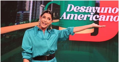 Así Fue El Regreso De Pamela David A La Televisión Con Desayuno Americano Infobae