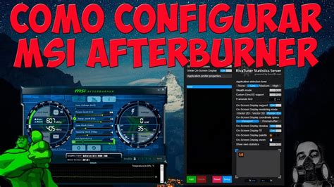 Como Baixar Instalar E Configurar Msi Afterburner 2022 E Riva Tuner Youtube