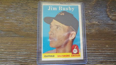 1958 Topps 28 Jim Busby For Sale Online EBay