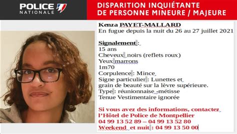 Disparition Inquiétante Une Jeune Fille De 15 Ans Introuvable à