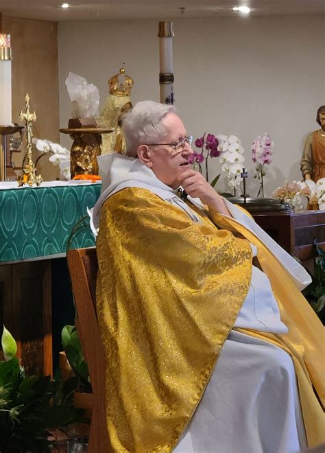 Father Victor Preaching Conventual Franciscans