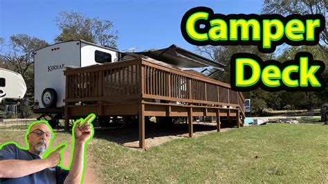 Maximizing Your Rv S Potential Building An Amazing Deck Youtube