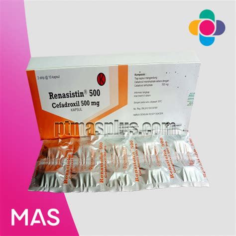 Produk Renasistin 500 Mg 100 S Tab Pt Murni Aik Sukses