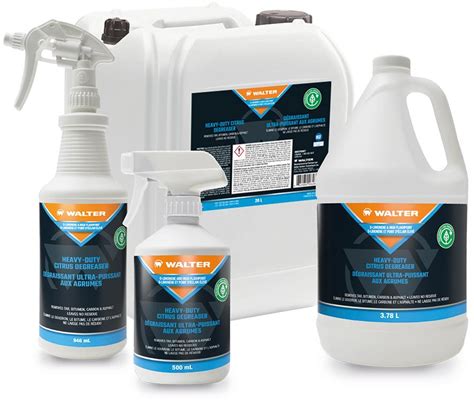 Heavy Duty Citrus Degreaser Walter Surface Technologies