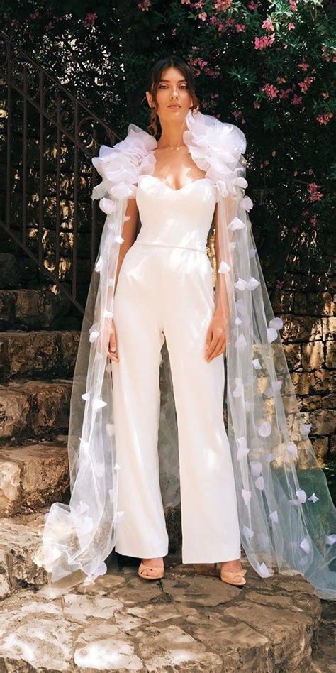 27 Wedding Pantsuit And Jumpsuit Trendy Ideas Wedding Forward Glam