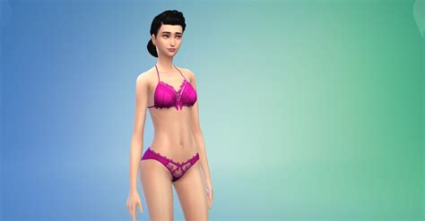 IDxA Lingerie Kylie Gallery The Sims Create A Sim CurseForge