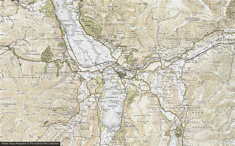 Old Maps of the Keswick area - Francis Frith