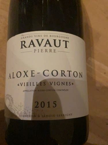 Domaine Pierre Ravaut Vieilles Vignes Aloxe Corton Vivino 日本