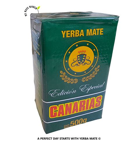 Yerba Mate Canarias Edicion Especial Wo Stems 110 Lbs Bag