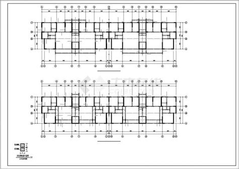 8238平18层纯剪力墙结构施工cad图，共十八张剪力墙结构土木在线