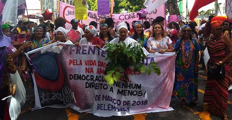 Mulheres do Pará ocupam as ruas neste 8 de Março