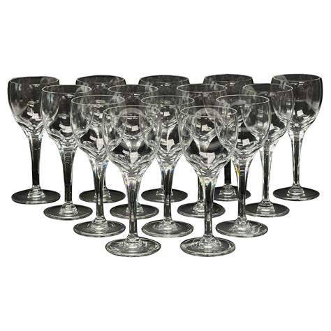 1927 René Lalique Set 36 Pieces Glasses Dornach Water Wine Bordeaux Bourgogne At 1stdibs