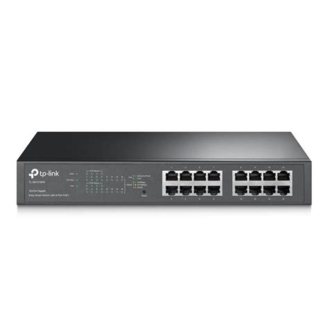 Switch Tplink 16 Portas Tlsg1016pe KaBuM