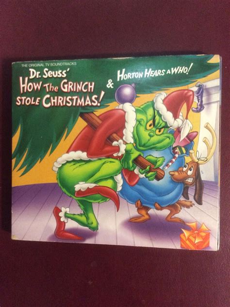 Dr Seuss Remastered Cd How The Grinch Stole Christmas And Horton Hears A