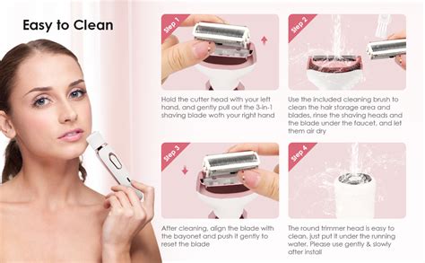 SEABIRD Electric Razors For Women 4 In 1 Women Electric Shaver Bikini