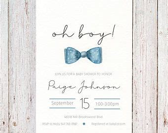 Boy Baby Shower Onesie Invitation Light Blue Shower Invite Baby Boy