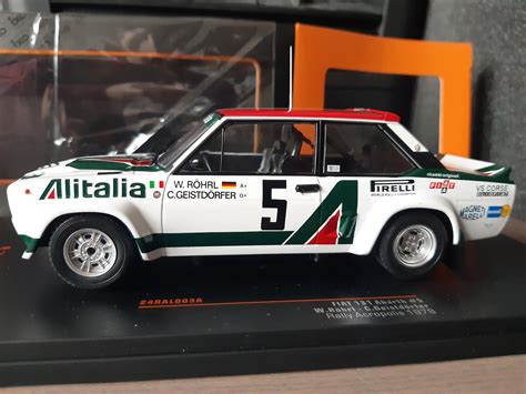 Fiat 131 Abarth 5 Röhrl Geistdörfer Rally Acropolis 1978 1 24 IXO