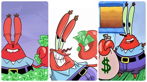 Mr Krabs Money Bath