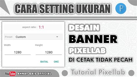 Ukuran Poster Di Pixellab Sketsa