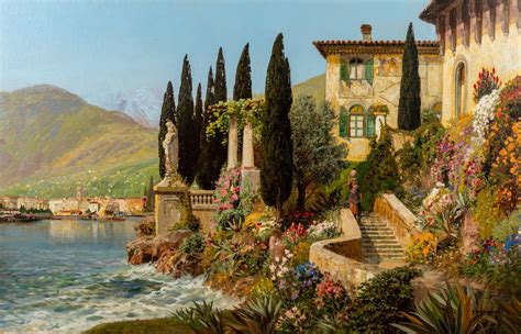 Alois Arnegger Villa By The Coast MutualArt