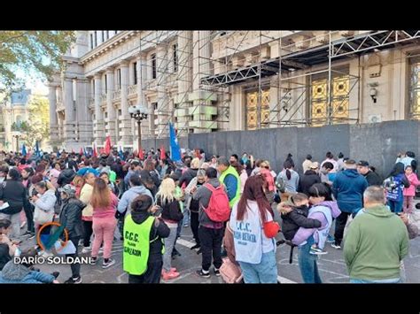 Organizaciones sociales movilizaron frente a Gobernación contra la