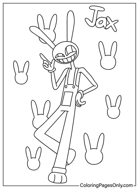 36 Jax Coloring Pages