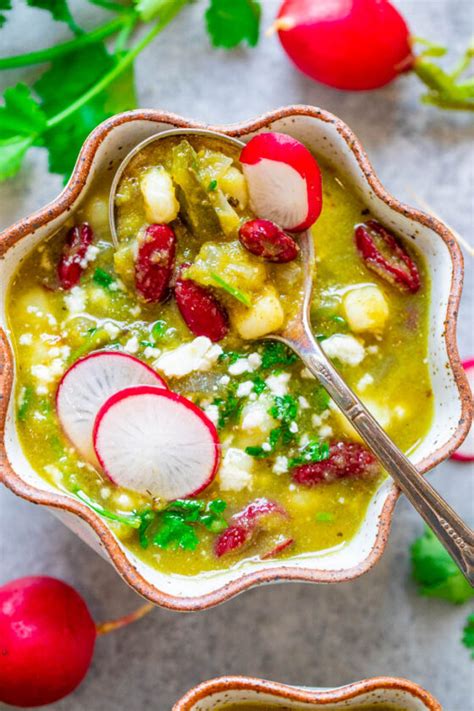 20 Minute Easy Vegan Pozole Verde Averie Cooks