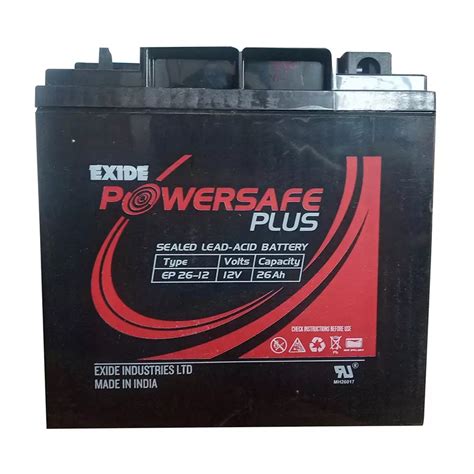 Buy Exide Powersafe Ep Smf Battery V Online In India At Best Prices