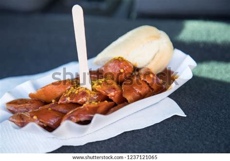 Currywurst Typical German Street Food Grilled Stock Photo 1237121065 ...