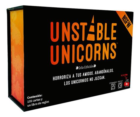 Unstable Unicorns Nsfw Juego De Mesa Espa Ol Cuotas Sin Inter S