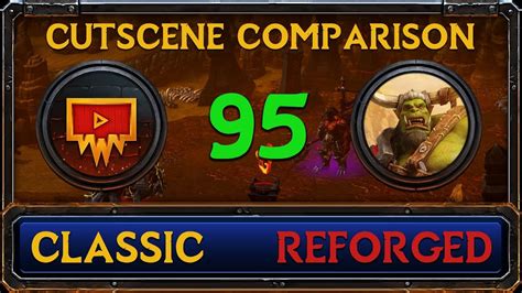 Warcraft 3 Reforged Vs Classic Cutscene Comparison 95 By Demons Be