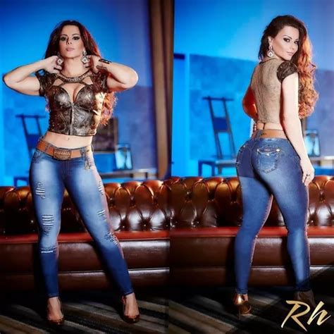 Cal A Jeans Rhero Estilo Pitbull Viviane Araujo Ref