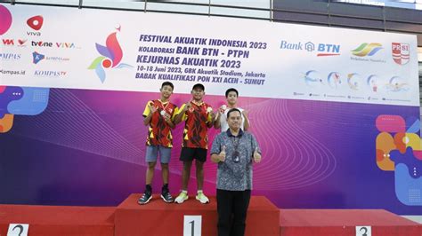 Festival Akuatik Indonesia 2023 Jadi Babak Kualifikasi Pon 2024 Bola