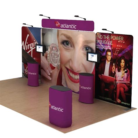 20ft Portable Trade Show Displays Booths Exhibits Pop Up Stand System