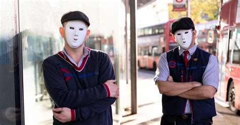 London Underground: Masked men you didn't know are behind motivational ...