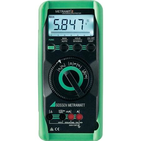 Gossen Metrawatt METRAHIT 2 Hand Multimeter Kalibriert DAkkS