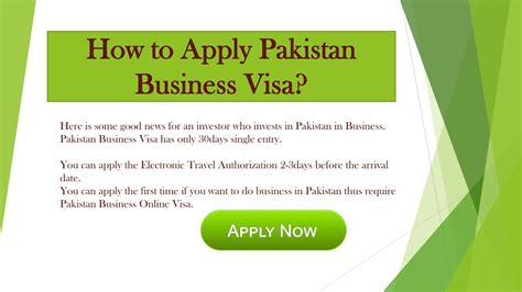 Ppt Pakistan Business Visa Pakistani Visa Powerpoint Presentation Free Download Id9040412