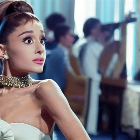 Ariana Grande Dans La Peau D Audrey Hepburn Son Hommage Critiqu Par