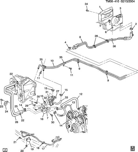 Gmc Safari Awd Lm Hoses Pipes Heater Auxiliary Heater C Epc