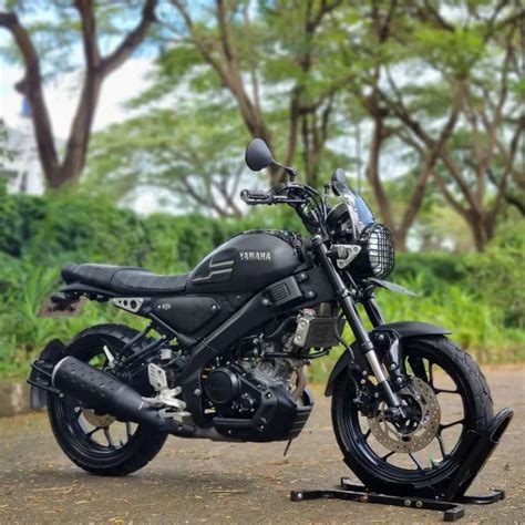 Yamaha Xsr 155 Nik 2022 Hitam Modif Simple Lacak Harga