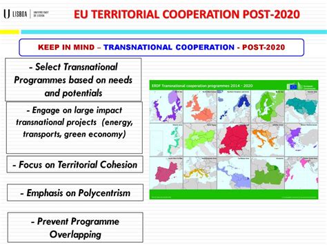 Strategic Guidelines For Eu Territorial Cooperation Programmes Post