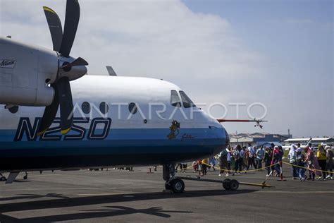 PAMERAN HUT PT DIRGANTARA INDONESIA ANTARA Foto