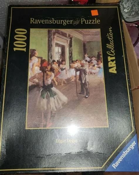 1000 PIECE RAVENSBURGER Degas Edgar Jigsaw Puzzle The Dance Class