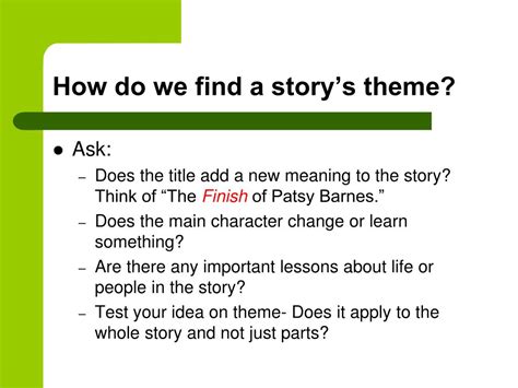 PPT - Short Story - Theme PowerPoint Presentation, free download - ID ...