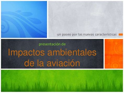 Impactos Ambientales De La Aviación