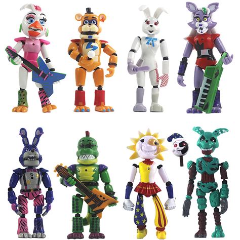 Buy OOTDAY Five Nights At Freddys Sundrop And Moondrop Action Figures