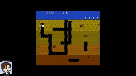 Atari 8 Bit Dig Dug Youtube